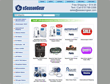 Tablet Screenshot of eseasongear.com